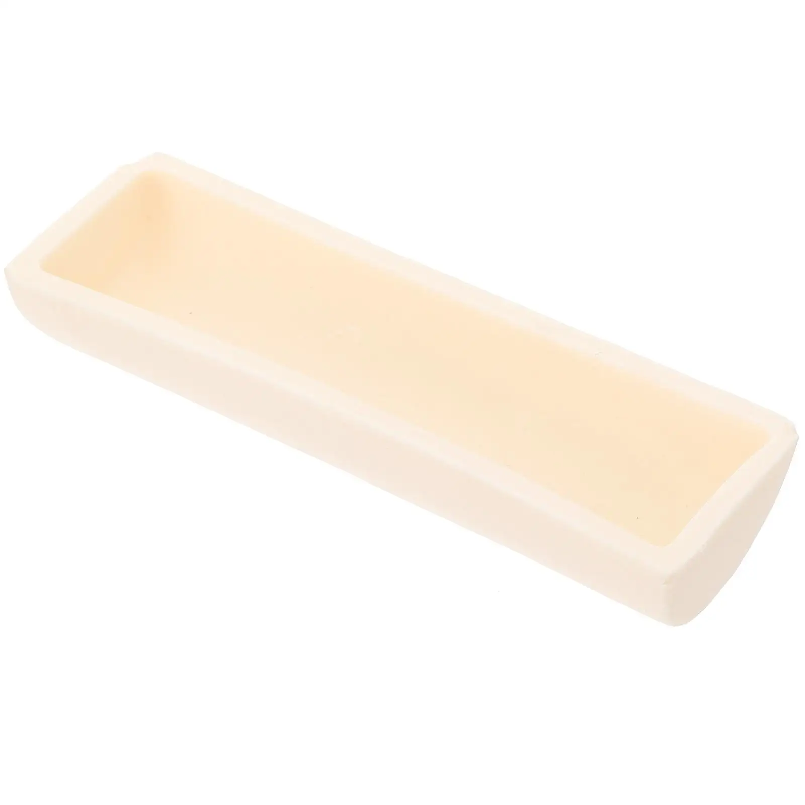 

Corundum Corundum Ark 100x30x20mm High Purity Al2O3 Tube Furnace Crucible White Oxide Teaching Equipment