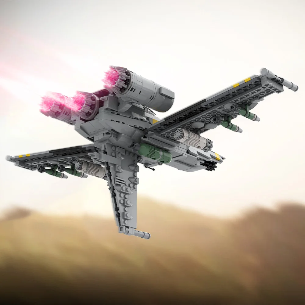 

1281PCS MOC Military Eagle close Air support Fighter Building Blocks Creative Game Battle Attack Battleship Model Toy Kid Gift