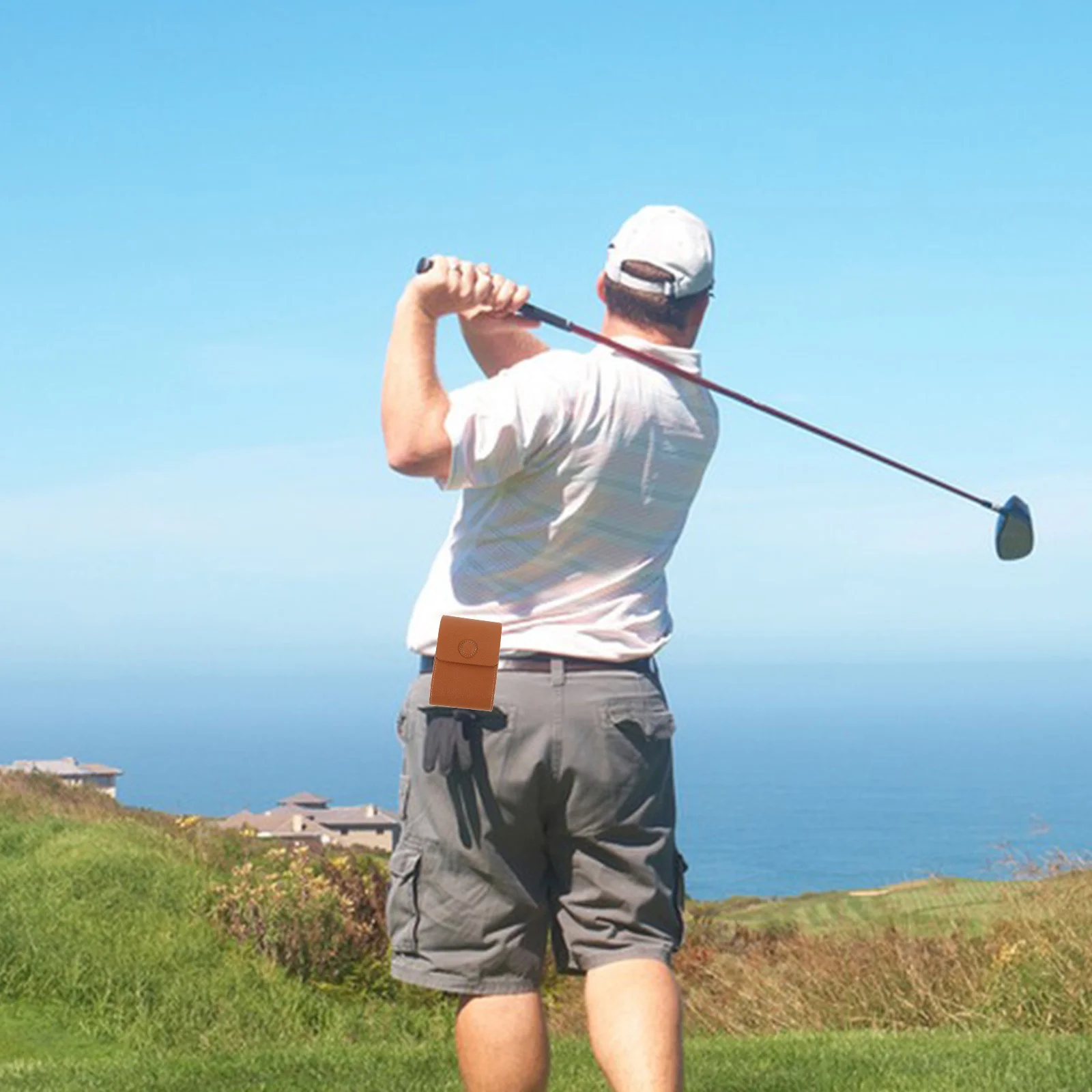 Rangefinder Carry Bag Magnetic Buckle Design Small Size Multi-Function Storage for Golfing Range Case Rangefinder Pouch