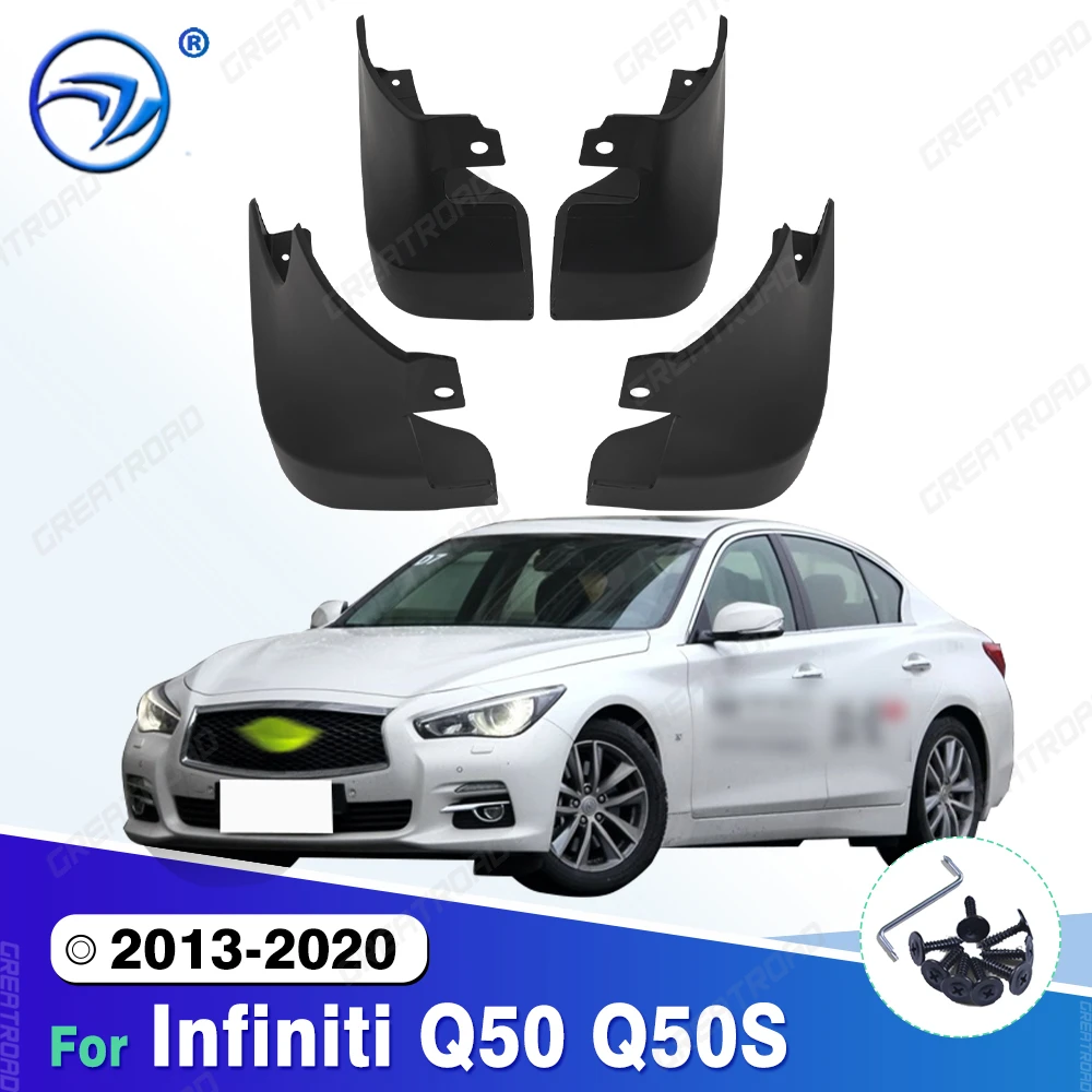 

Прочные брызговики из АБС-пластика для Infiniti Q50 Q50S 2013-2020 2015 2016 2017 2018 2019, брызговики, брызговики, автомобильные аксессуары на крыло