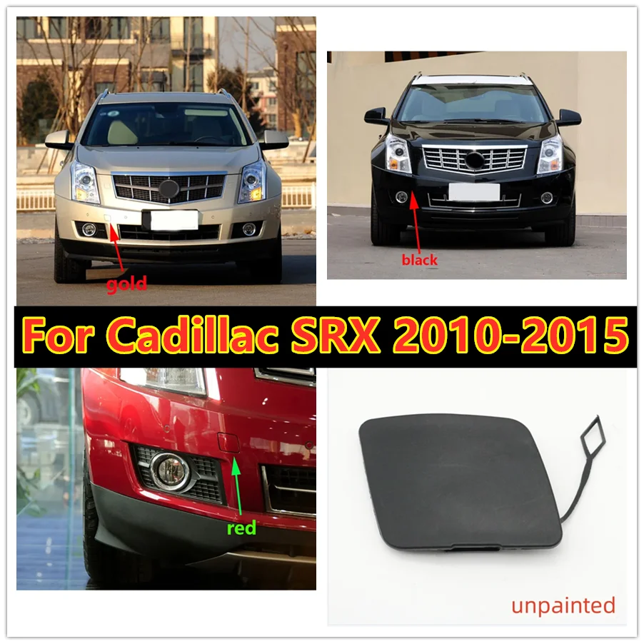 

Car Front Right Side Bumper Tow Hook Eye Cover Cap For Cadillac SRX 2010-2015