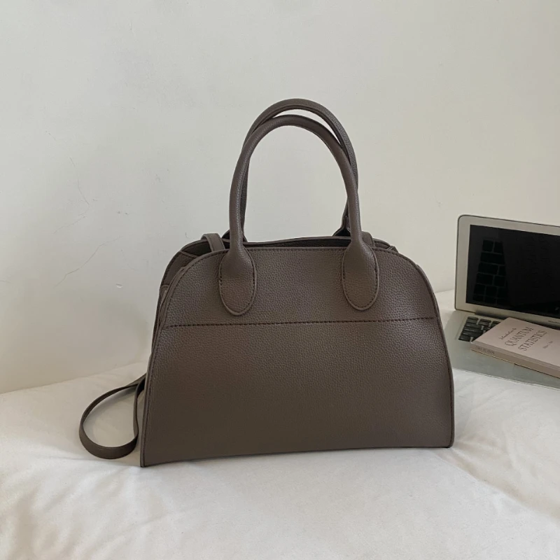 Modische Große Tragetasche, Vielseitige Pendler- und Reise-Schultertasche, Lässige Koreanische Premium-Luxus-Handtasche mit Griff – Detail 15