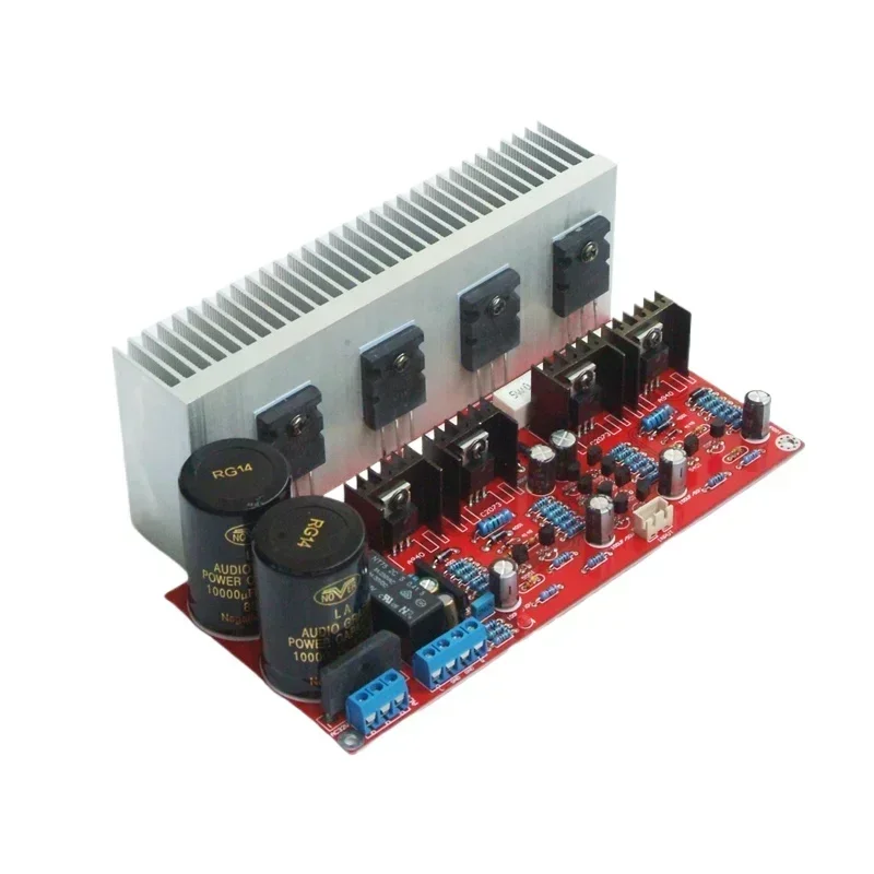 Audio amplifier, finished product board, high-power high temperature level