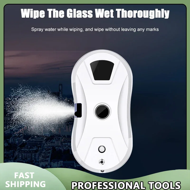 

Intelligent Window Cleaning Robot - Automatic Electric Double-Sided Glass Cleaner for Tall Buildings Household Chores Made Easy