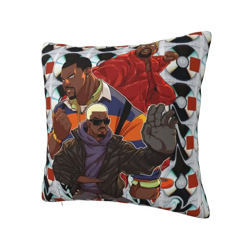 Custom Kanyes West Square Pillow Case Home Decorative 3D Double-sided Printing Cushion Cover for Living Room