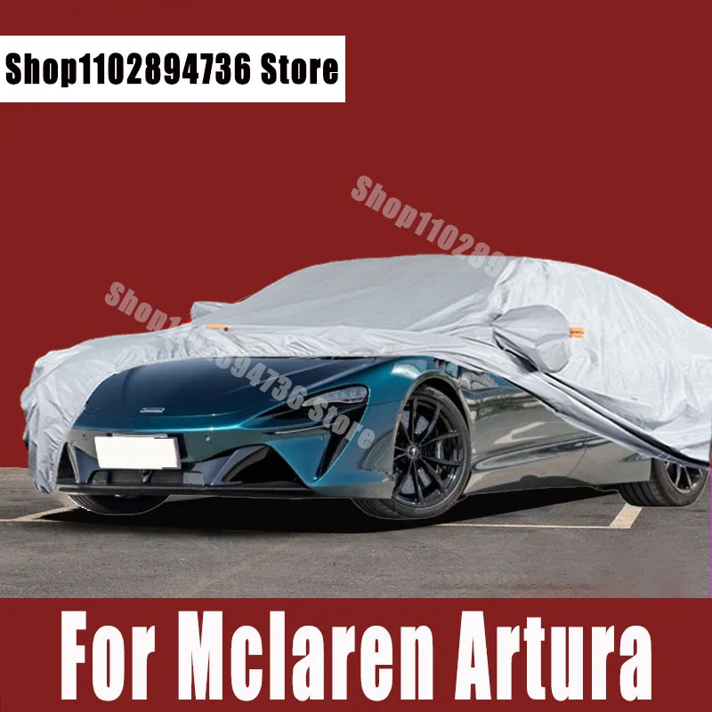 For Mclaren Artura Car Covers Outdoor Sun uv protection Dust Rain Snow Protective Auto Protective cover