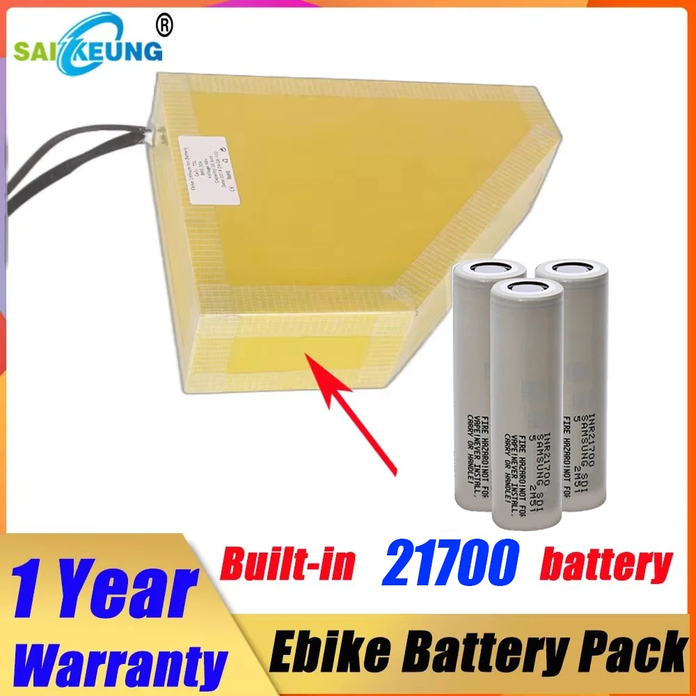 Electric Bike Triangle battery cham rider 48v 45ah 52V 72V 60V 25ah 30AH 40ah 50ah 60ah 100A BMS Huge Capacity 1000w 2000w 3000W view 5