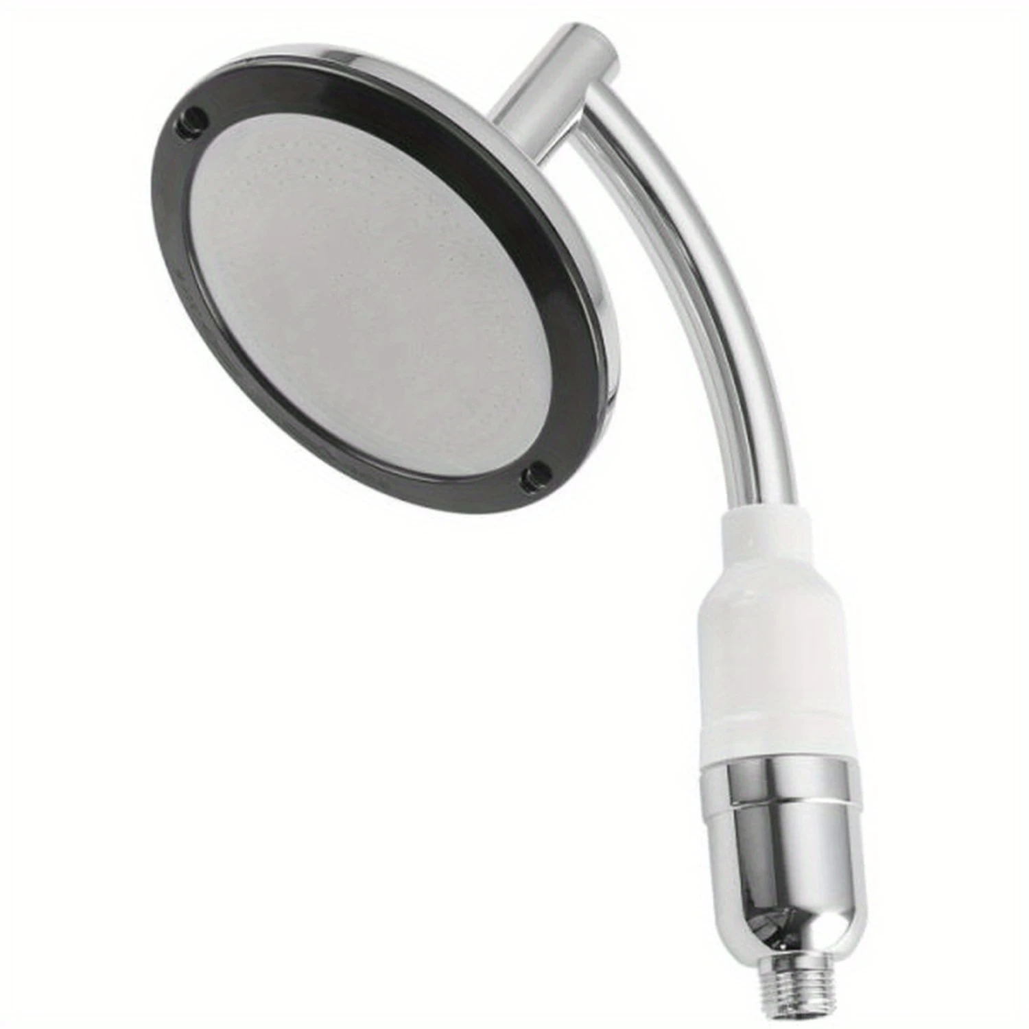 

High Pressure Stainless Steel Shower Head | Powerful Energy Bath Heads | Water Saving | 360° Rotating Round Showerhead