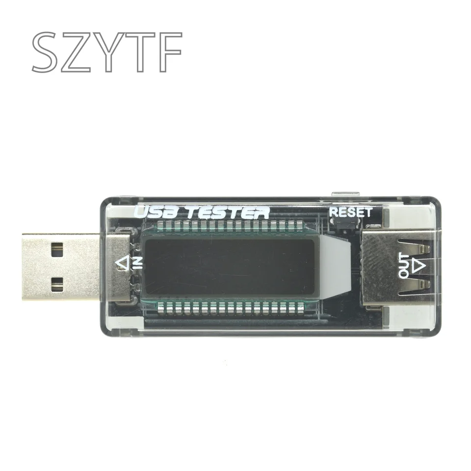 Tester di capacità di tensione di corrente USB Volt rilevamento della tensione di corrente Tester di capacità del caricatore Tester Tester di