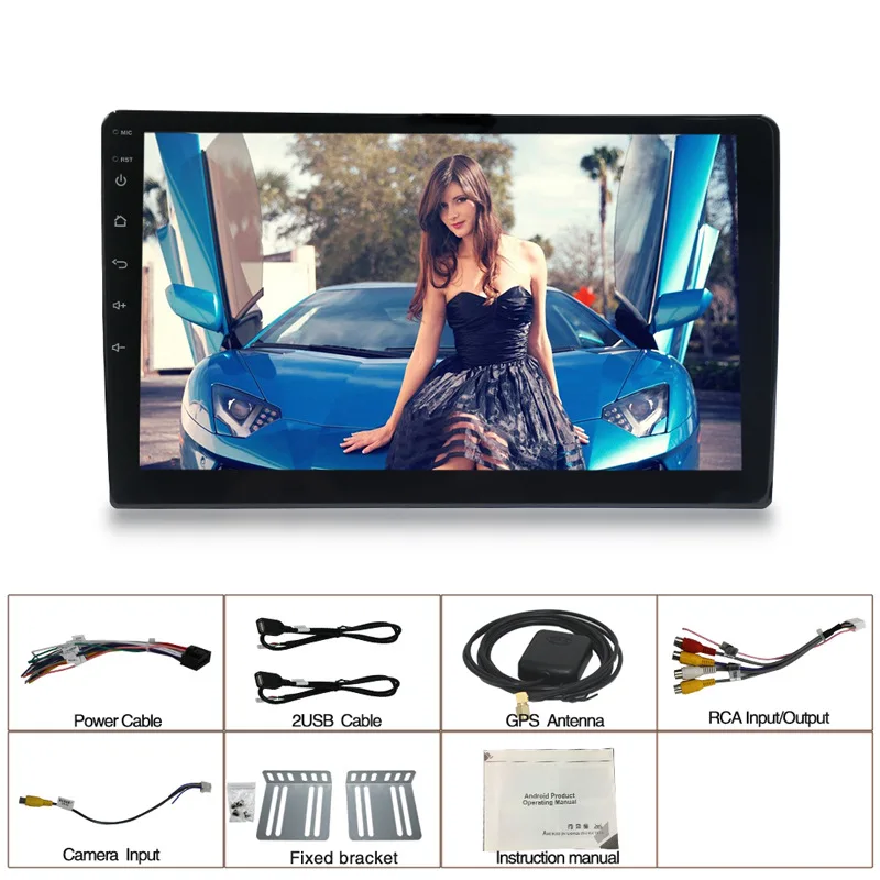 2025spléndido doble Din 2 + 32g Radio Estéreo Para coche Android 7 Pulgada 9 Pulgada Radio Para Auto Estereo Android