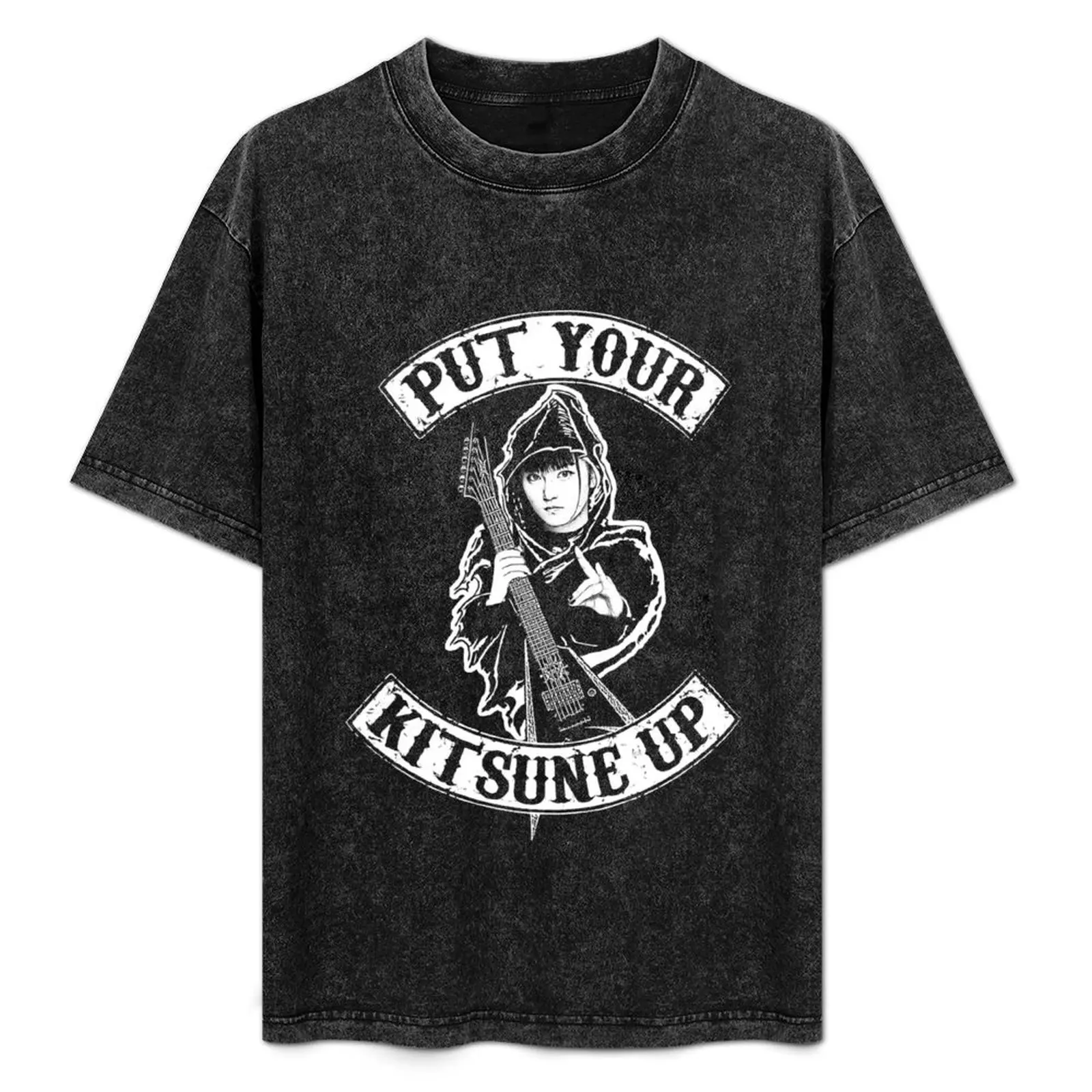 Put Your Kitsune Up! T-Shirt street wear plus size tops mens t shirts casual stylish