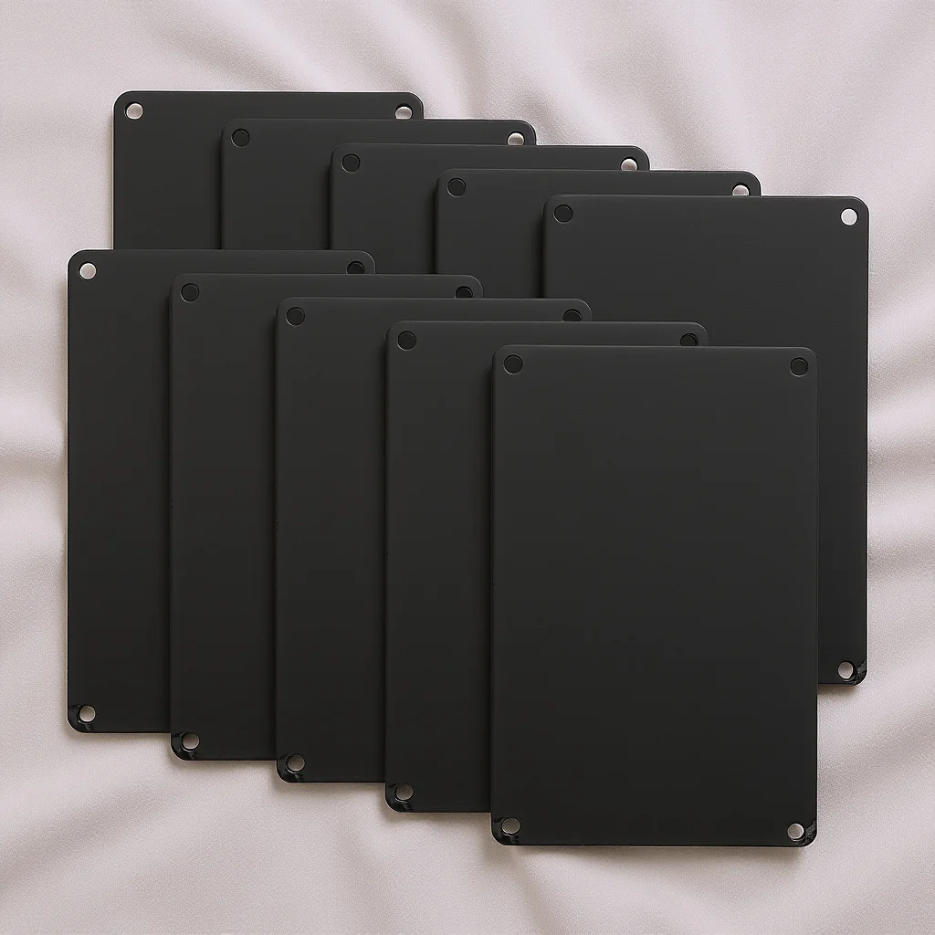 10 szt. Puste Tabliczki Metalowe Małe Tabliczki z Imieniem do Samodzielnego Grawerowania, Druku, Dekoracji Ściennych do Domu, Biura, Hotelu, Materiały Rzemieślnicze