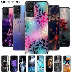 For TCL 40 SE Case 40SE Shockproof Soft silicone TPU Back Cover For TCL 40 SE Phone Cases TCL40SE Full protective Fundas 2023