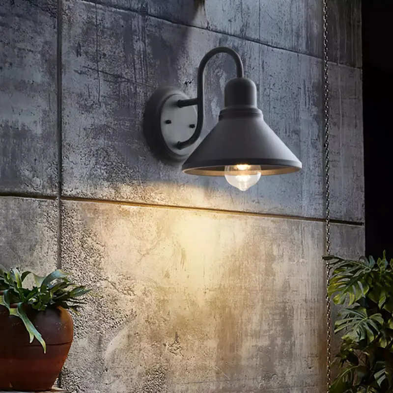 

American Outdoor Waterproof Wall Lamp Courtyard Outdoor Villa Corridor Aisle Bar Cafe Balcony stairs Bra Wall Lights