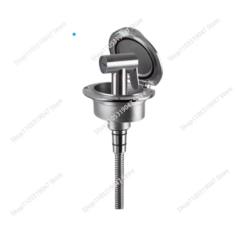 Marine Deck Shower 316 Stainless Steel Recessed Flush Mount Shower Kit