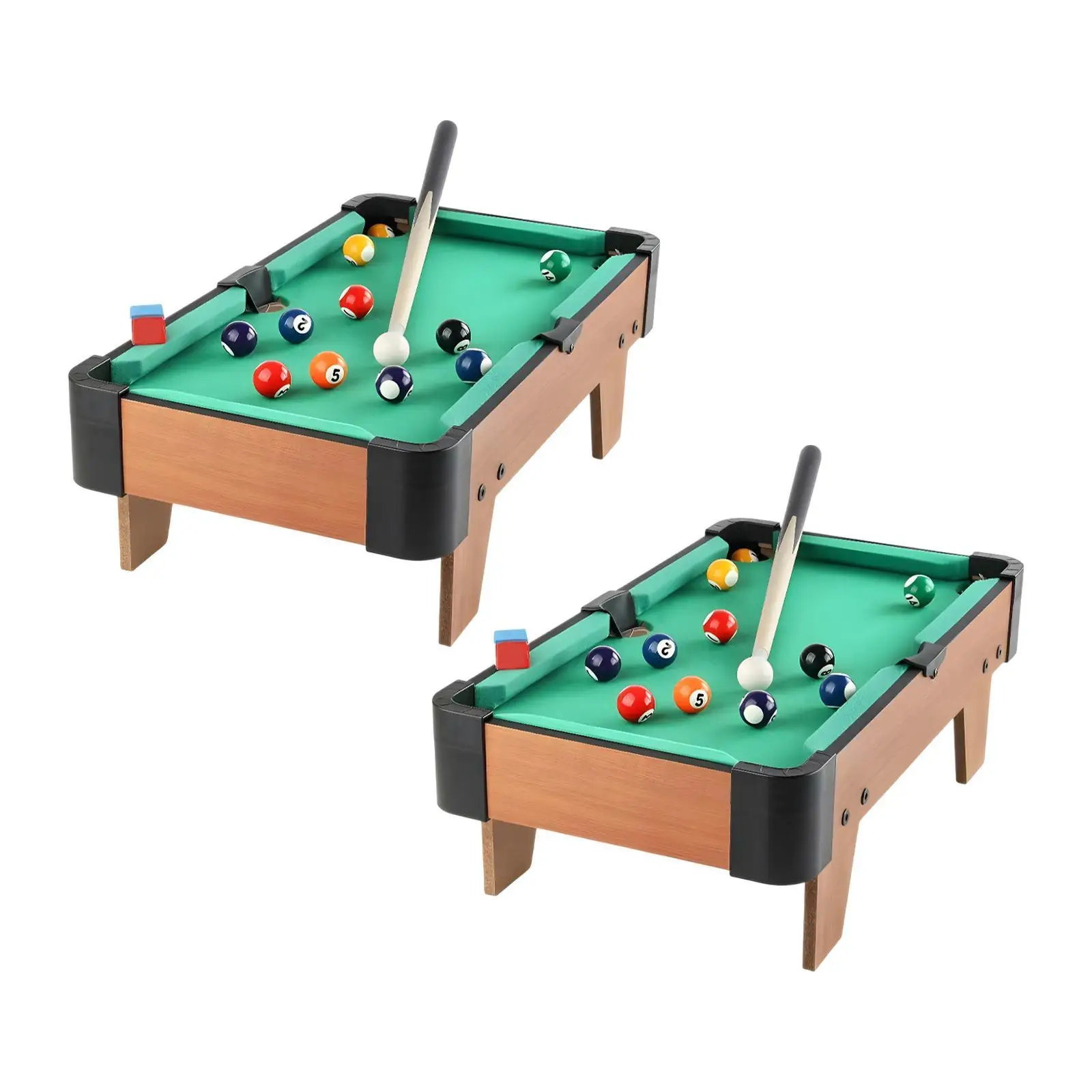 Mini Pool Table Game Practical Portable Tabletop Billiards Game for Family