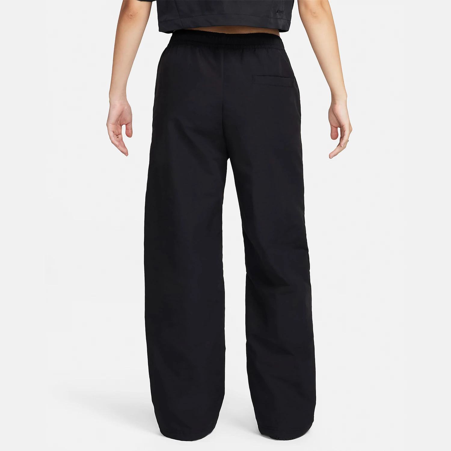 Nike genuine Sportswear Women's Loose Woven Mid-Rise Pants FQ3589-010