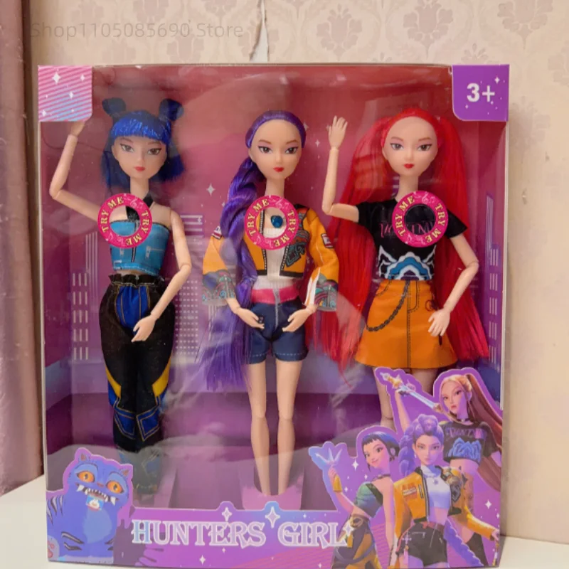 2026 estilo de música caliente KPop Devil Hunter figura de Anime Rumi Mira Zoey figura de acción Cosplay muñeca lindo regalo para niños regalos de cumpleaños