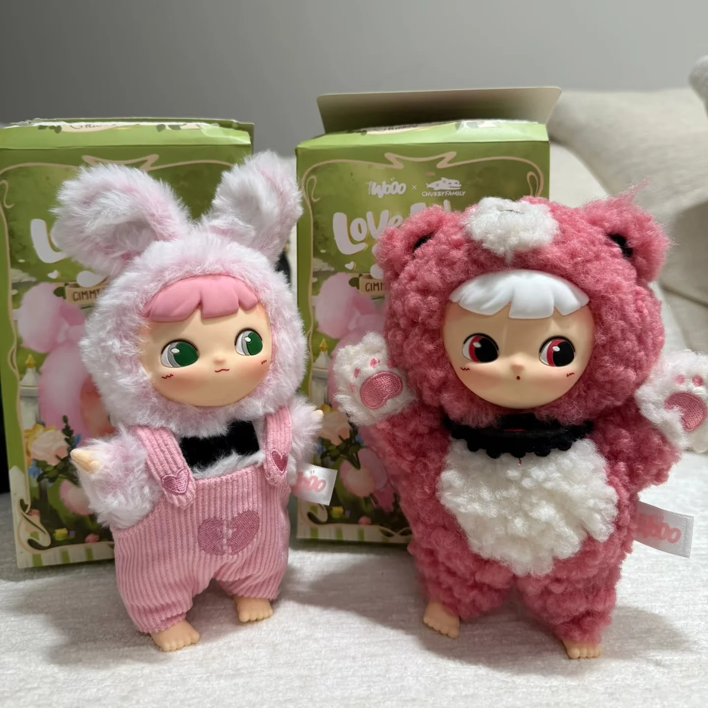 

In stock Trendy Play Blind Box Original Cimmy Secretly Likes Your Series Plush Model Doll Ornament Handmade Gift Customization