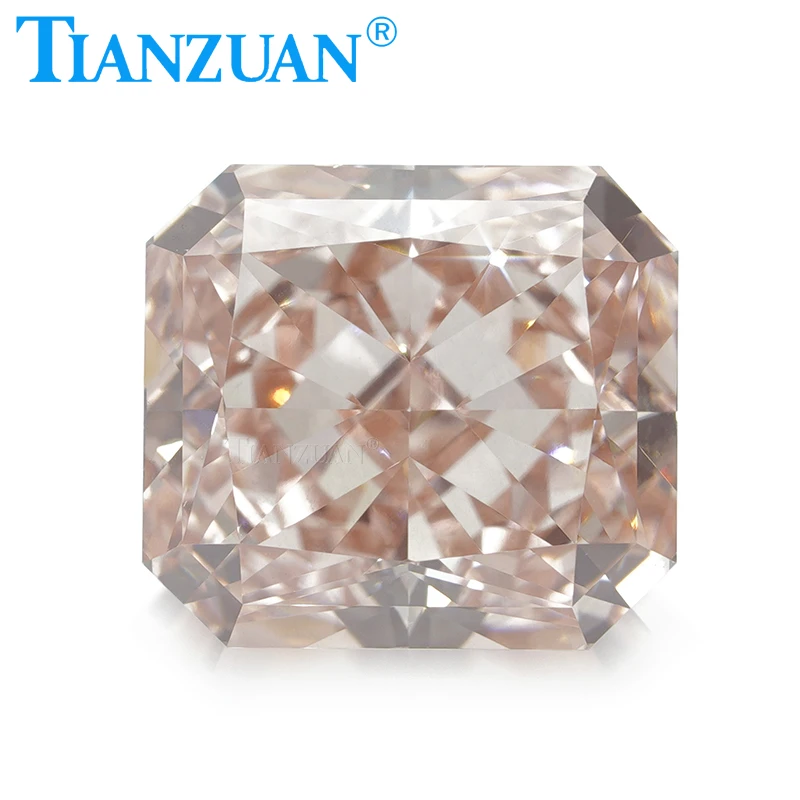 

Lab Grown Diamond CVD Radiant Cut Fancy Intense Pink Color 1.648CT VS1 2EX Loose Gemstone Bead with GEMID Certified