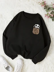 A Skull In The Pocket Funny Print Female Sweatshirt Harajuku All-Match Hoody Fashion S-Xxl Hoodies Vintage Casual Top Women