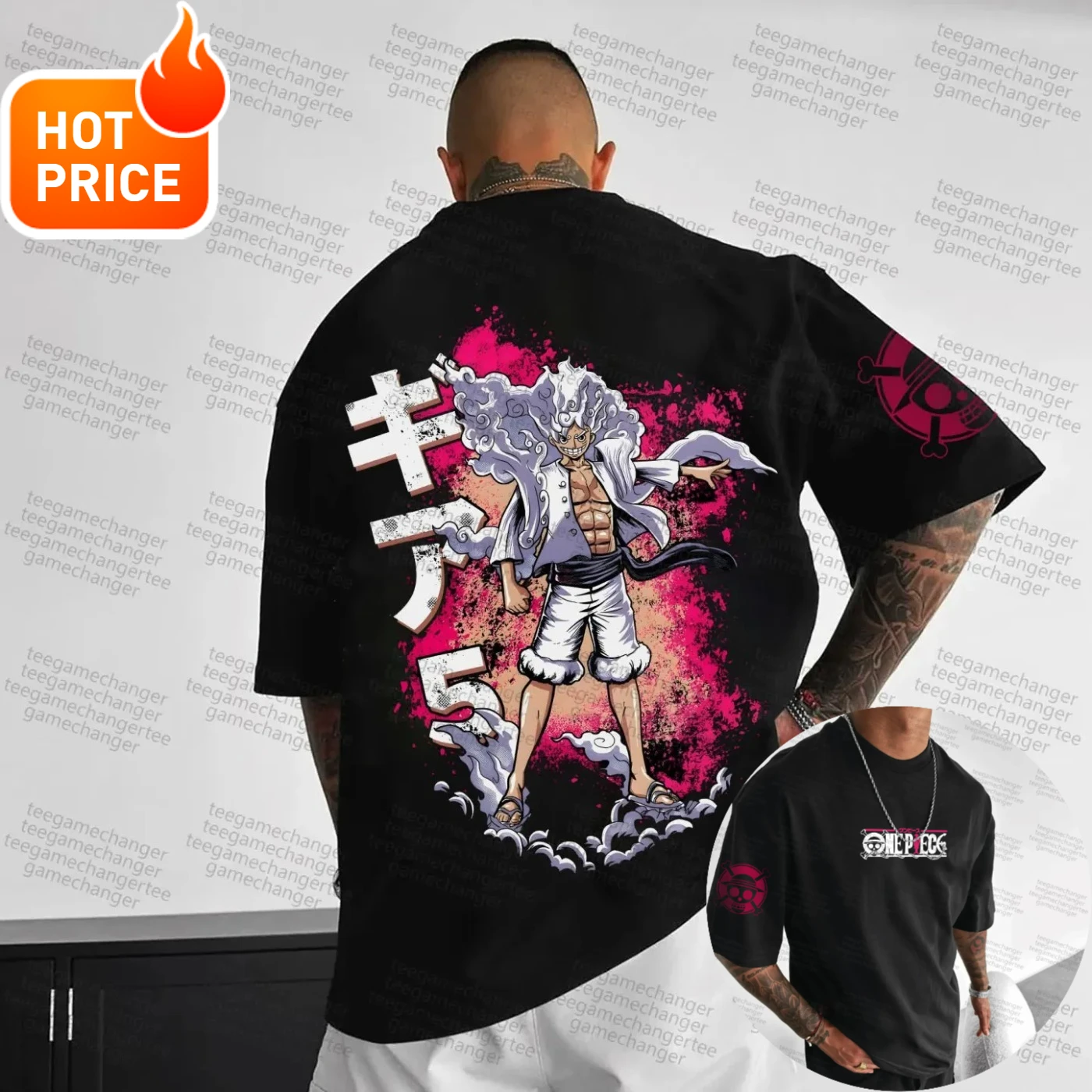 Een Stuk Anime 2025 Nieuwe Harajuku Luffy Mannen Zomer T-shirt Oversized Streetwear Vintage Vrouwen Casual Korte Mouwen Unisex Tee top