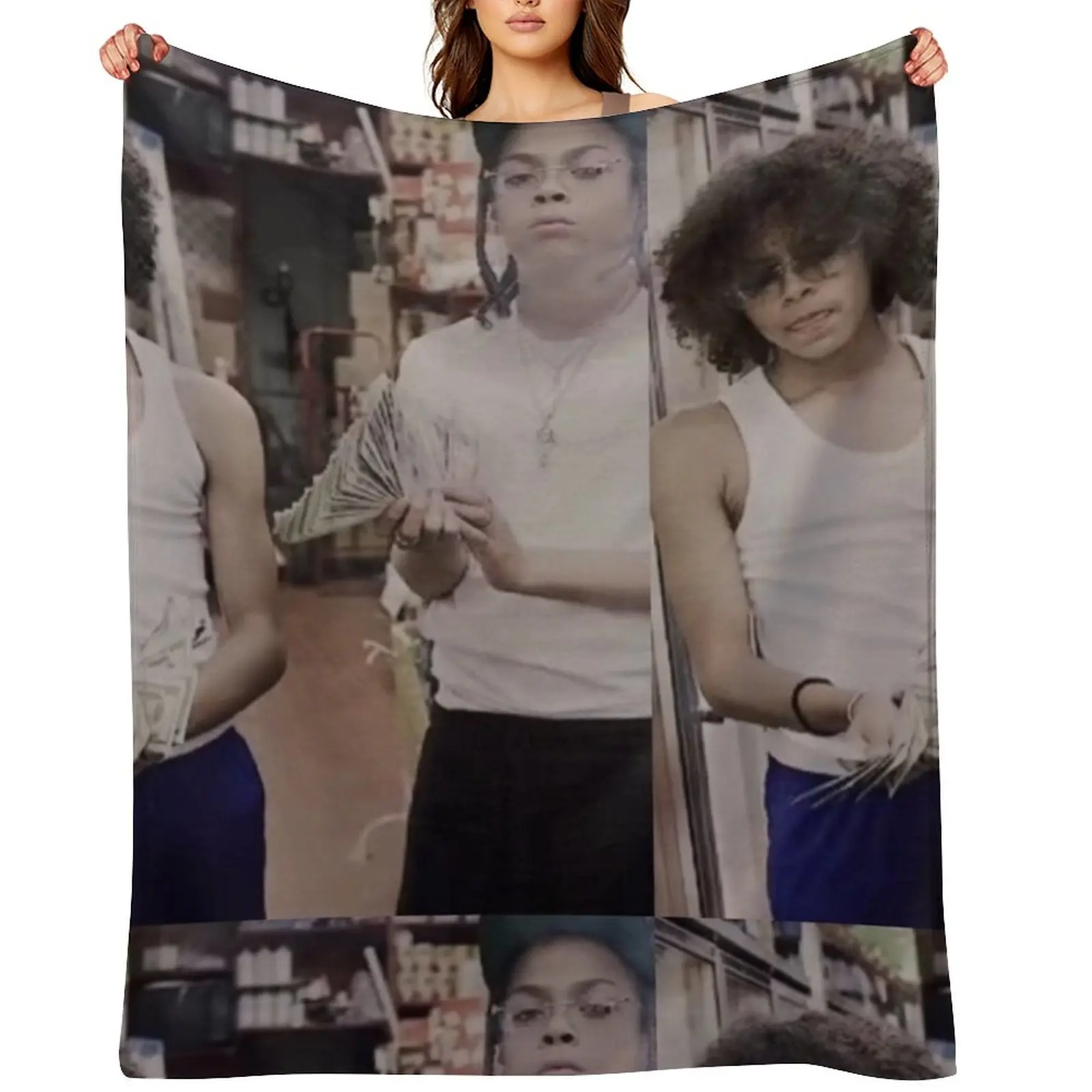 

Dd osama and friends Throw Blanket bed plaid For Baby Decoratives blankets and throws Blankets