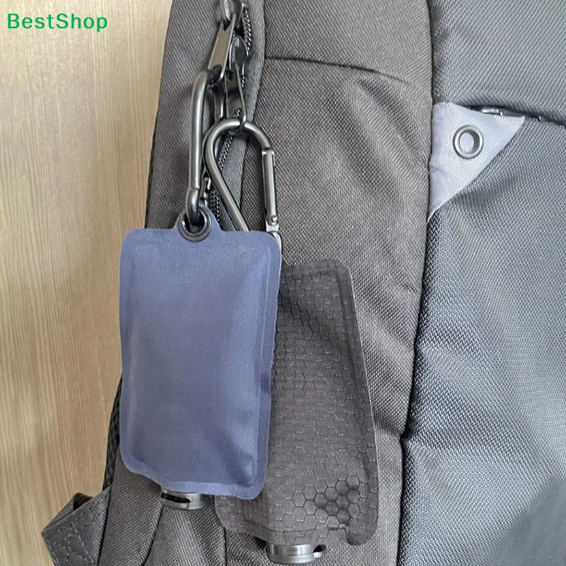 ♥ حقيبة سائلة قابلة للطي - حاوية سفر كبيرة الحجم قابلة لإعادة الاستخدام لمستلزمات النظافة والسوائل والاستخدام في الهواء الطلق #3