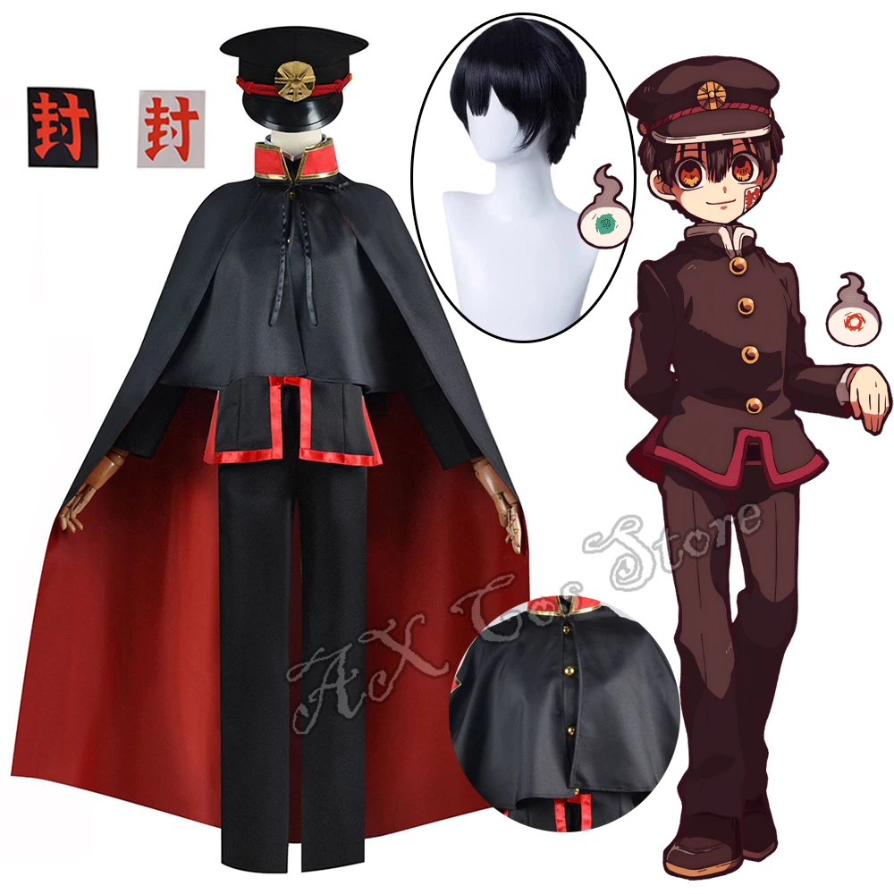

Anime Toilet Bound Hanako Kun Yugi Amane Cosplay Costume Wig Hanako Kun Cosplay Suits Halloween Costumes for Men Women Unisex