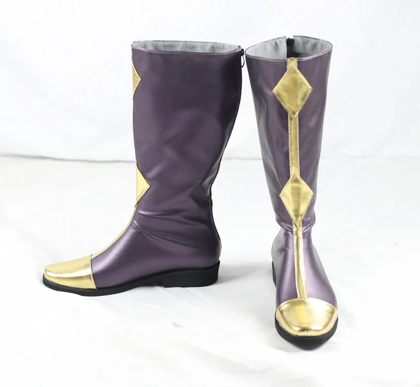 Lelouch Lamperouge Cosplay Shoes Halloween Carnival PU Leather Shoes Cosplay Prop Custom Made Big Size Zero Boots