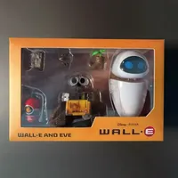 Anime Robot Mobilization Wall-E & Eva Action Figure Combination Desktop Model Ornaments Collection Toy Children Birthday Gift