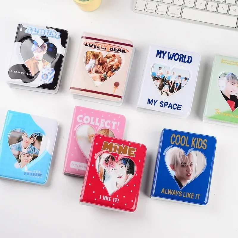 Cartoon Album Clear Pockets Holds 36 Mini Photos Instax Photo Album for  Instax & Name Card 7s 8 25 50s Mini Photo Album