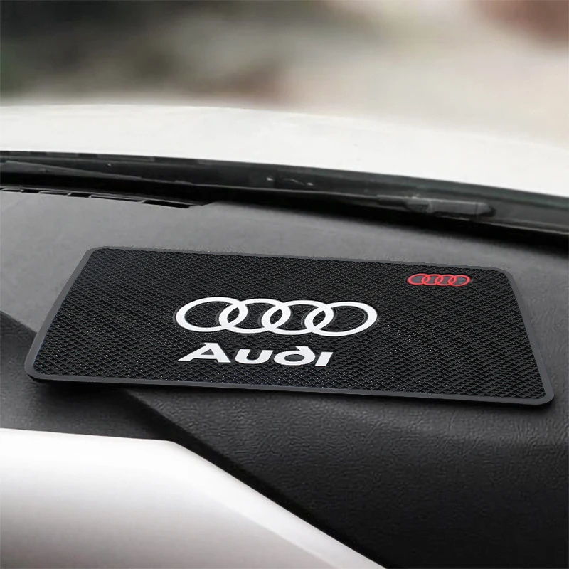 PVC Car Anti-Slip Mat Car Dashboard Sticky Pad Interior Accessories For Audi A3 A4 A5 A6 A7 A8 Q3 Q5 Q7 Q8 B5 B6 B7 B8 TT Sline