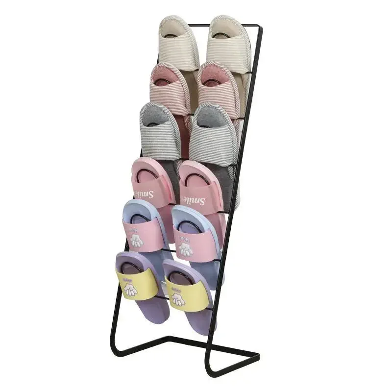 Bathroom, bathroom, toilet, living room, shelf for hanging shoes and slippers, door shoe rack, shoe storage rack,