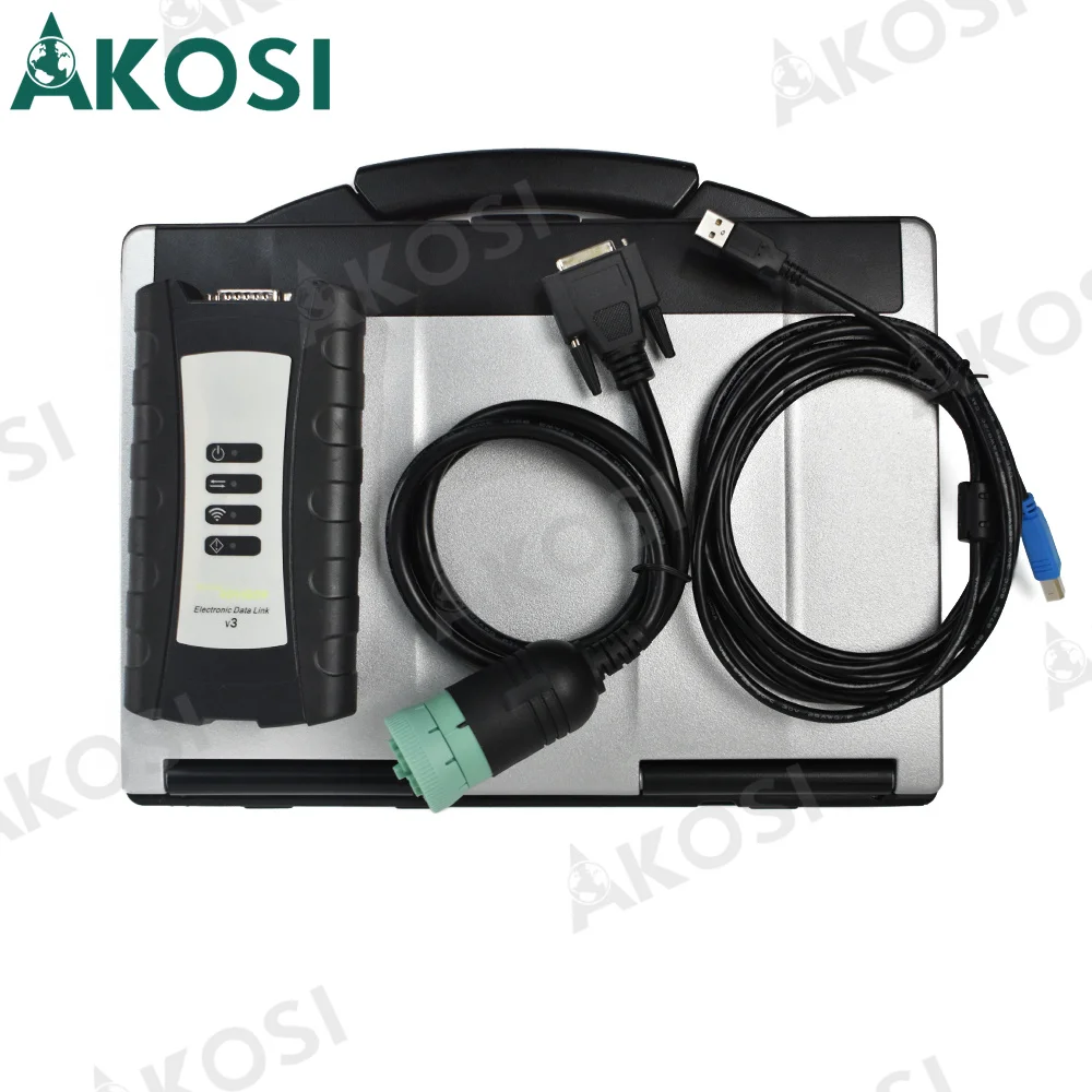 

For Service EDL V3 V5.3 version Advisor Electronic Data Link construction agriculture diagnostic tool and CF53 laptop