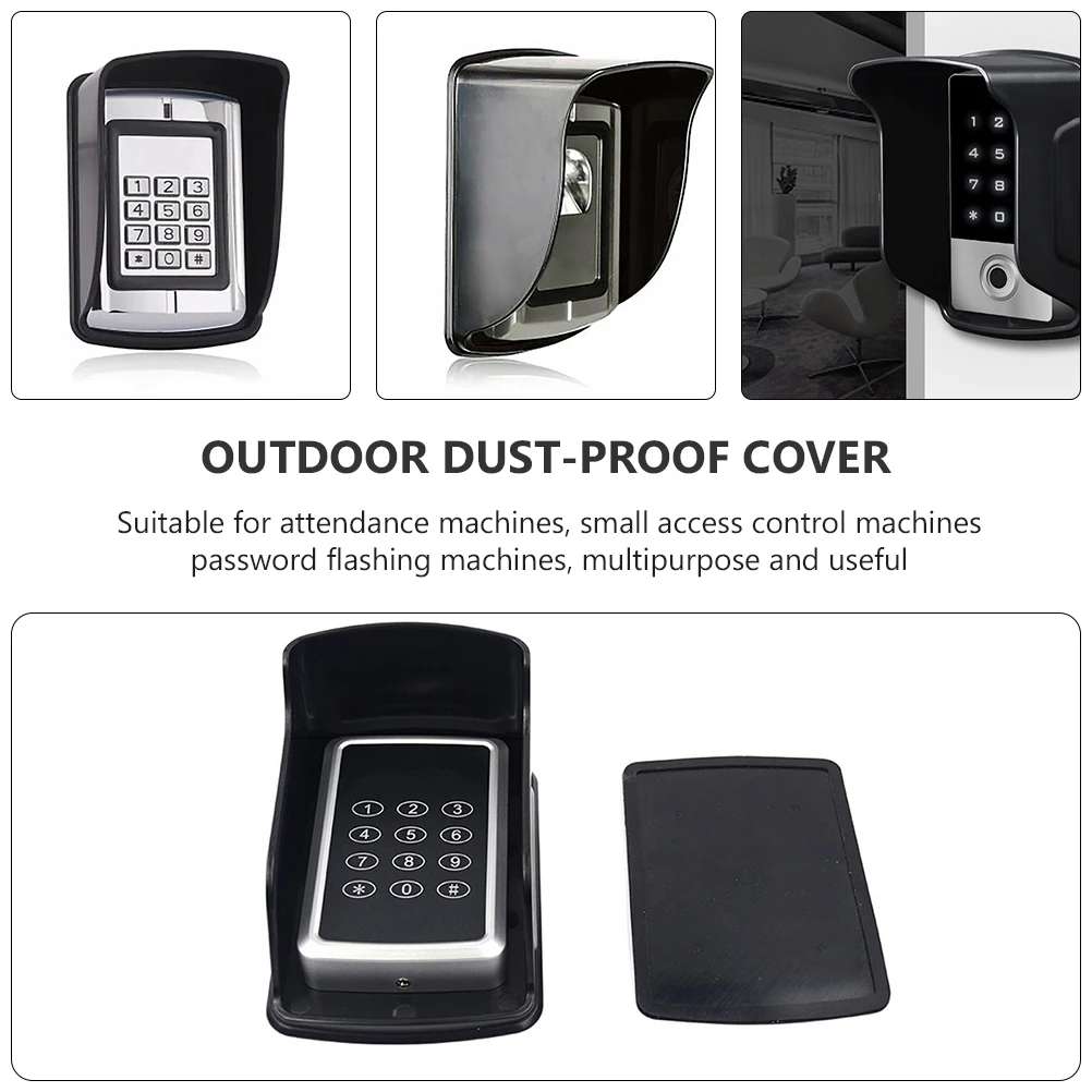 1Pcs Control Machine Cover Waterproof Protection for Attendance Devices Heavy Duty Rainproof Enclosure Shield