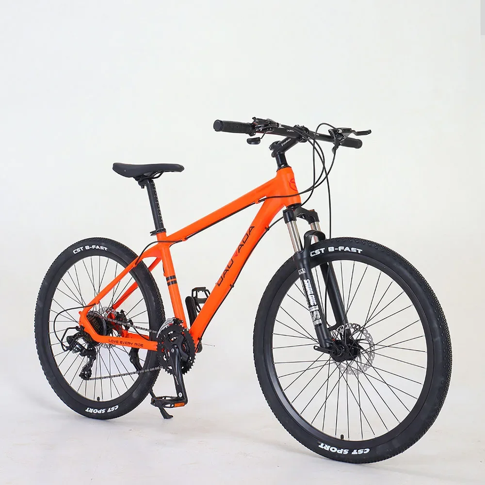 27.5 Inch Mountain Bicycle Variable Speed Bike Aluminum Alloy Highway Off-Road Oil Pressure Aldult Riding Competition Unisex