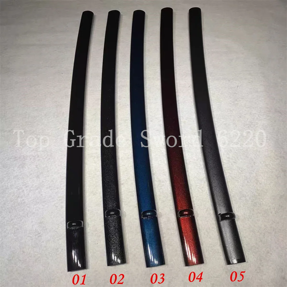 High Quality 76cm Sheath Wooden Saya Scabbard Glossy Lacquered For Japanese Sword Wakizashi Samurai Katana Brand New