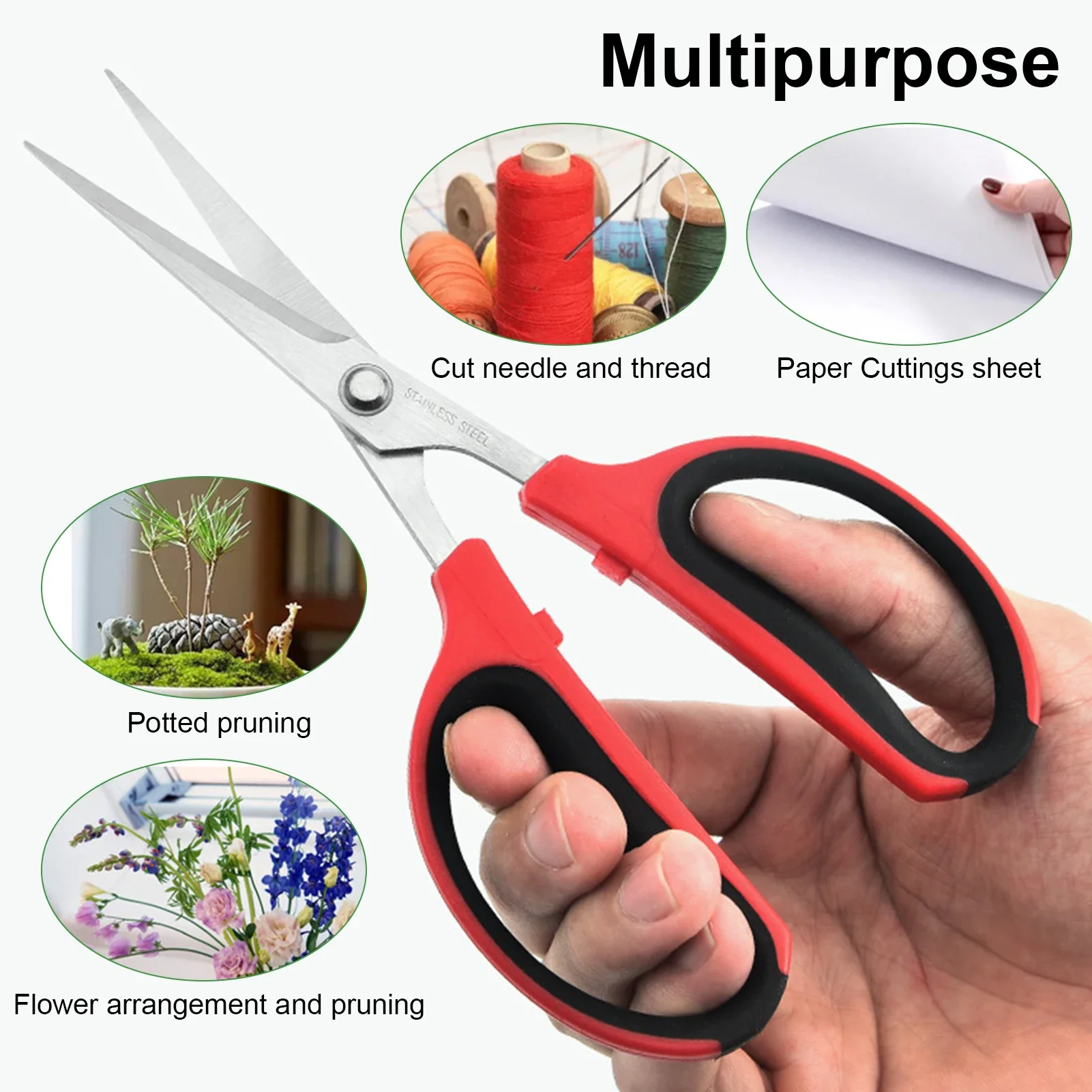 

1 Set Professional Bonsai Scissors, Pruning Scissors Stainless Steel Pruning Shears for Indoor Gardening and Plant Care