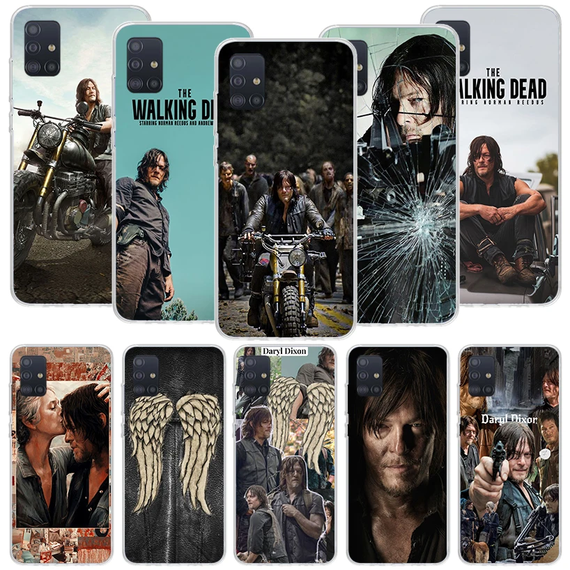 The Walking Dead Daryl Dixon Phone Case for Samsung Galaxy A50S A51 A70 A71 A41 A31 A21S A11 A40 A30 A20E A10 A6 Plus A8 + A7 A9