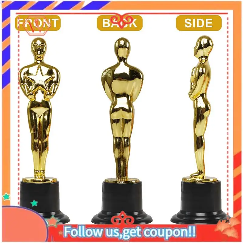 

Durable 120 Pack Plastic Gold Star Award Trophies Statuette For Party Favors,School Award,Game Prize,Party Prize