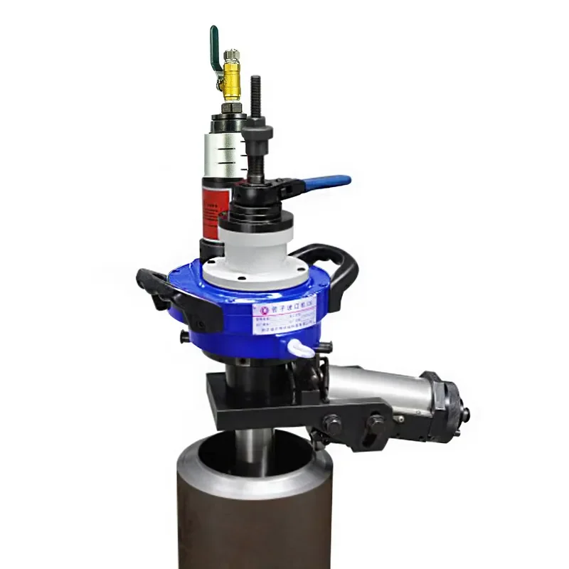 150-330mm Pneumatic Pipe Beveling Machine, Pneumatic Pipe Beveling Tool for 330mm Steel Pipes Max