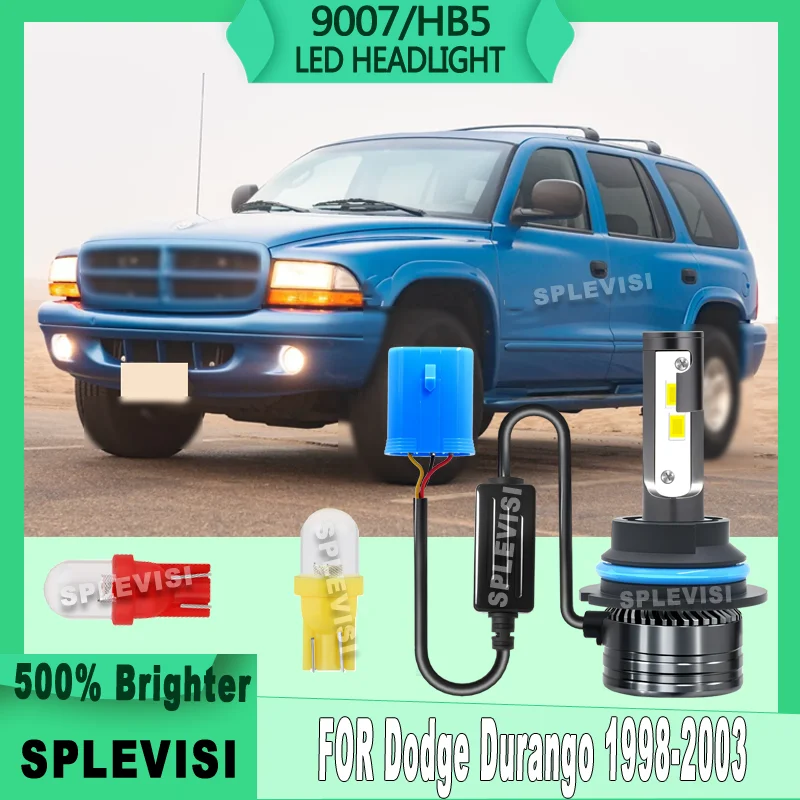 

Canbus Ready Plug-and-play Reliable Night Safety IP67 Waterproof LED HEADLIGHT For Dodge Durango 1998 1999 2000 2001 2002 2003