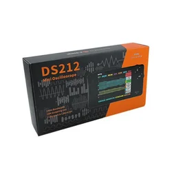 DS212 Oszilloskop Portable Digital 2 Kanäle 1MHz Bandbreite 10MSa/s Abtastrate Handheld Mini DS0212