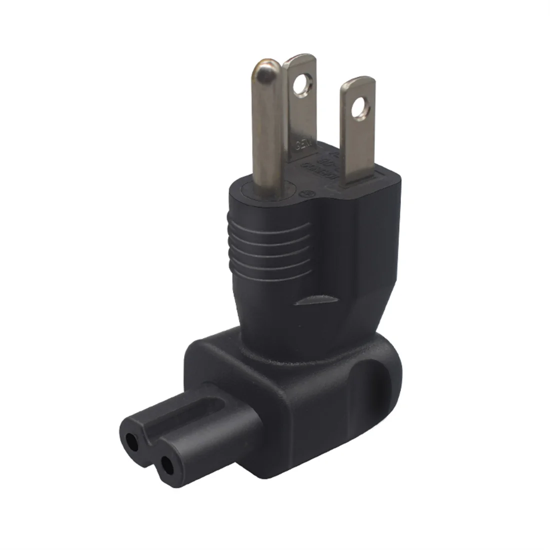 Jorinдо, Nema 5-15P к C7 прямоугольная дизайнерская вилка для преобразования мощности, вилка стандарта США для фигурного 8-образного интерфейса C7 Преобразователи мощности
