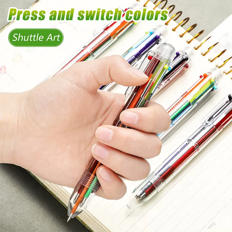 20Pcs Ballpoint Pen Creative Ballpen Kawaii Pen Fashion School Office Writing Supplies