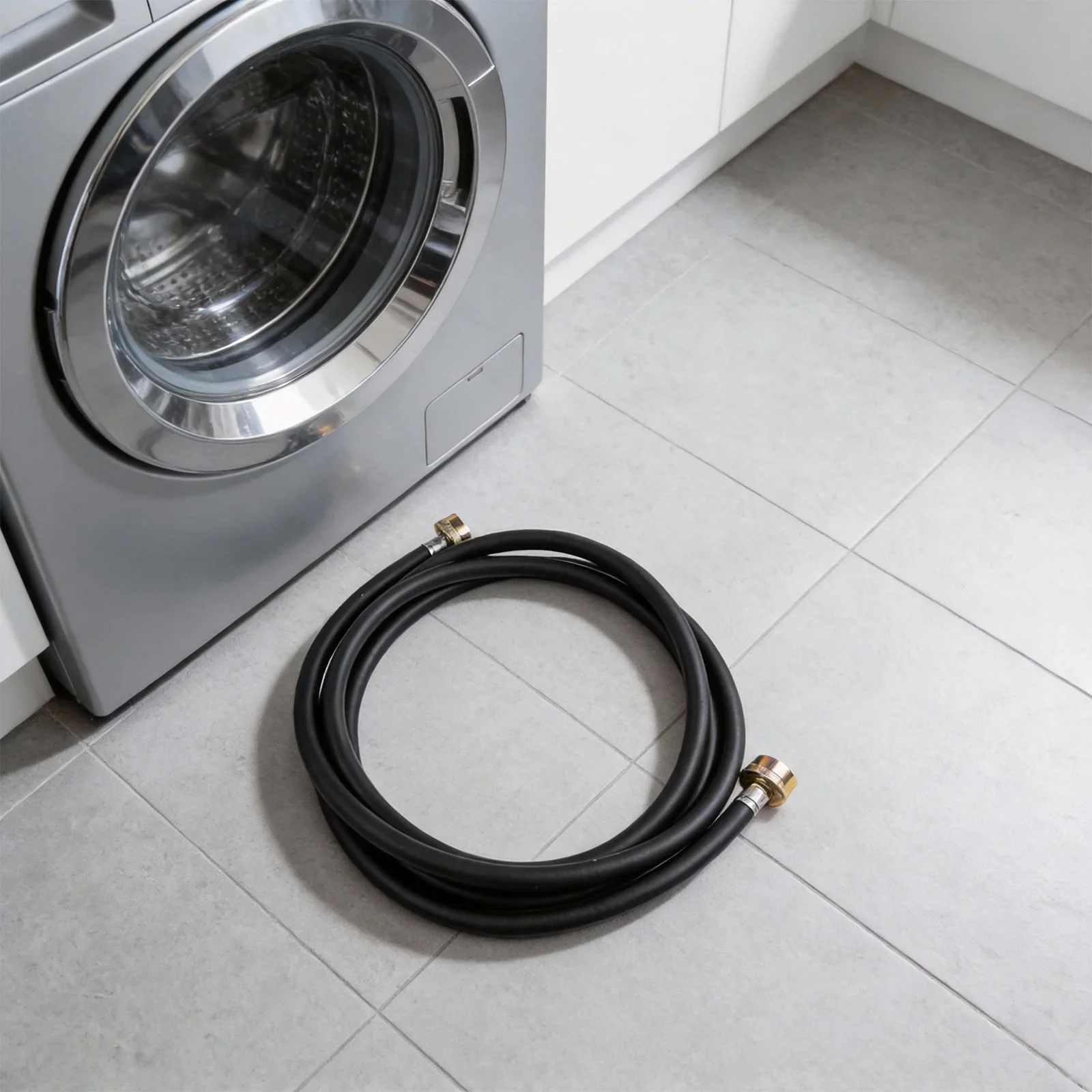 

3 Meters Length PVC Water Inlet Pipe Stainless Steel Interface Pipe Soft And Not Hardened High-quality PVC Material