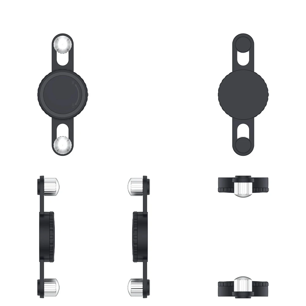 Waterproof Polycarbonate Bicycle Spoke Mount Case Compatible with AirTag Tracker