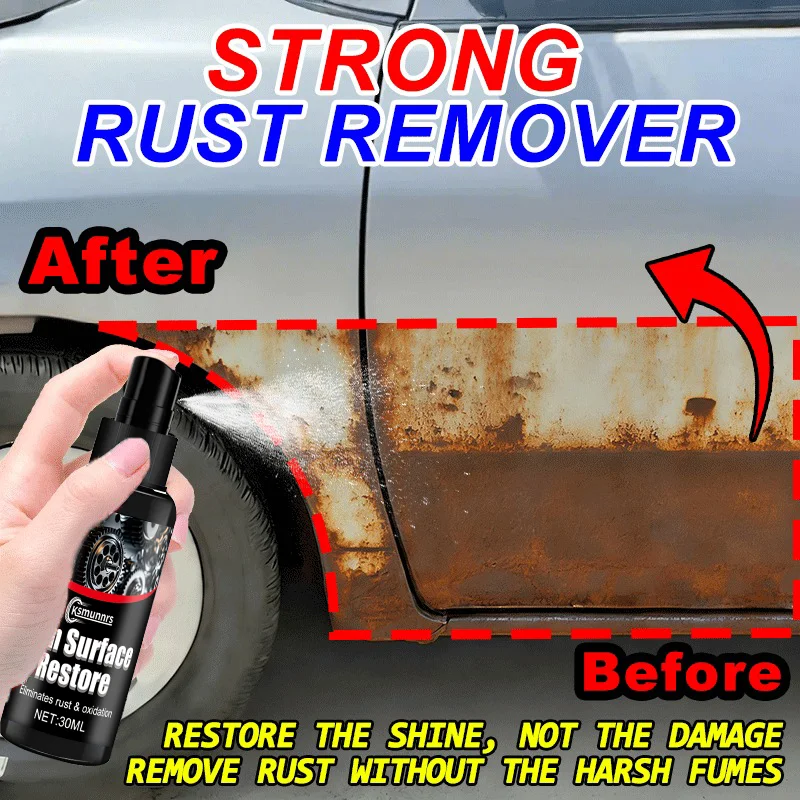 Heavy Duty Metal Rust Remover Spray Fast Acting Rust Dissolver with Anti-Oxidation And Corrosion Protection for Tools & Bolts