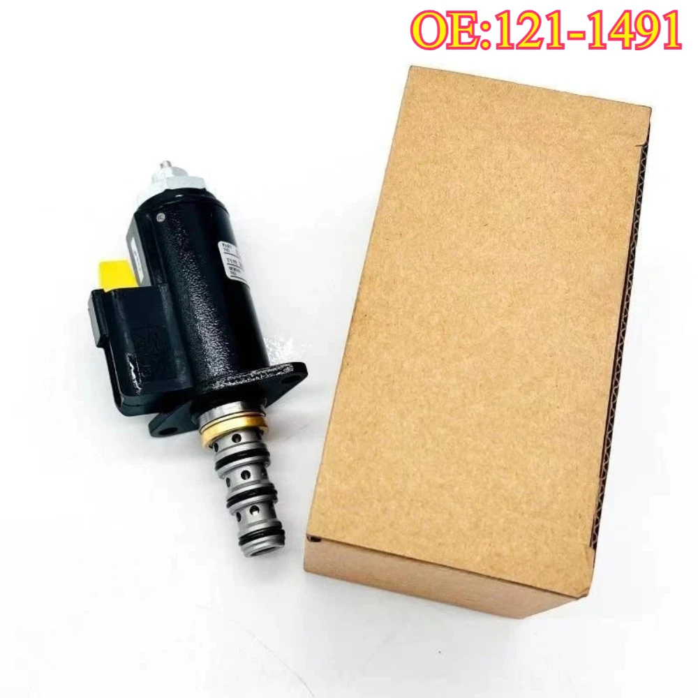 

High quality New For 121-1491 Solenoid Valve for Excavator Parts Solenoid 1119916 1211491 1211490
